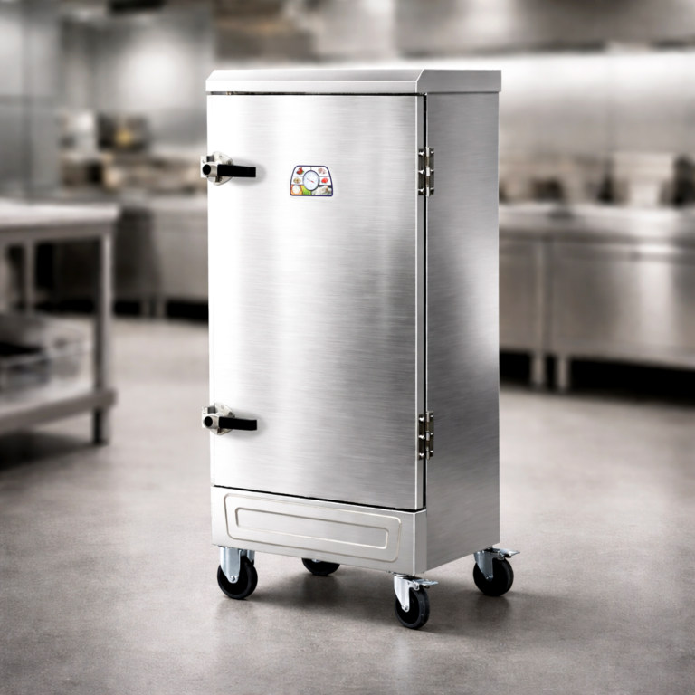 Tủ nấu cơm công nghiệp 12 khay dùng điện